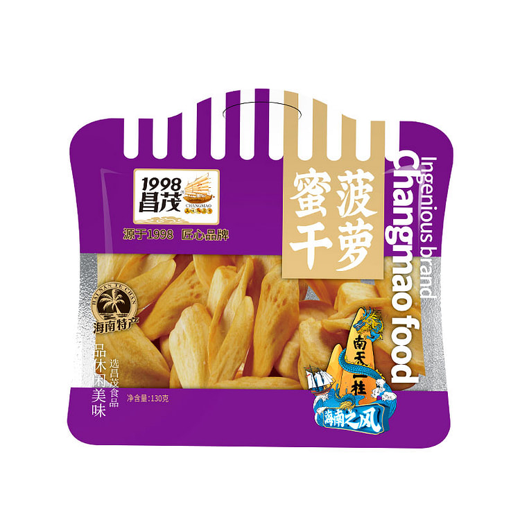 昌茂菠萝蜜干脆片水果脯干 130g*1袋