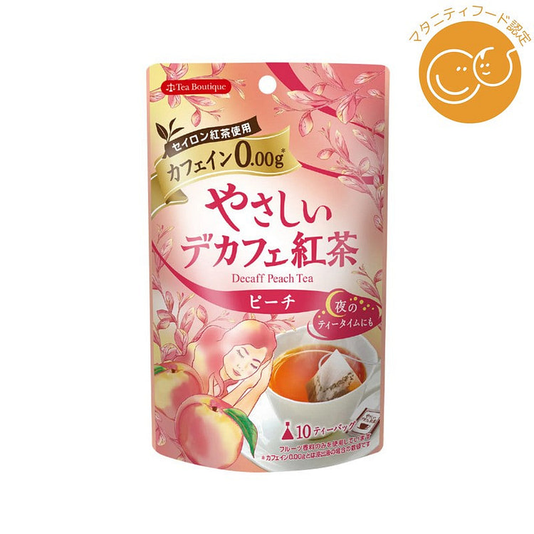 Japan Green Tea Easy Decaf Black Tea Peach 12g 1 each