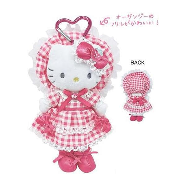 サンリオ　ハローキティ スタイルアップマスコット ロリータ(レッド) 1 個