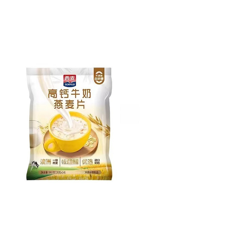 西麦高钙牛奶燕麦片392g*1袋
