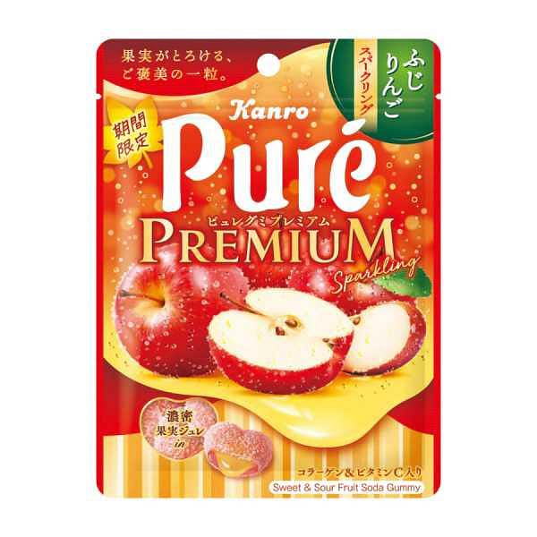 Kanro Fuji Apple Juice Gummy Candies 54g 1 each
