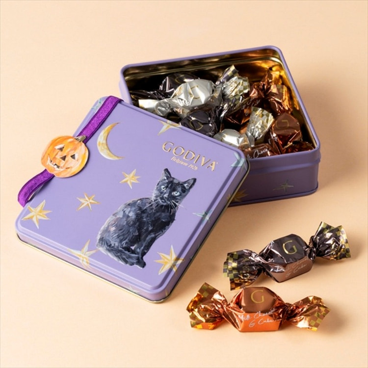 Godiva Black Cat Collection G Cube Chocolate 10 pieces