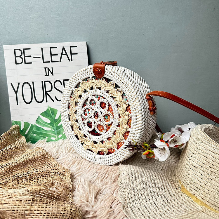 Rattan Bag White Style 51 33.99 each