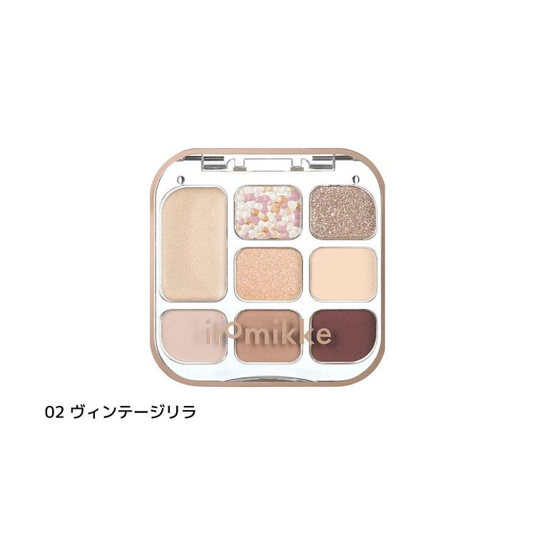 iromikke 8色眼影盘 02 复古丁香紫 1 份