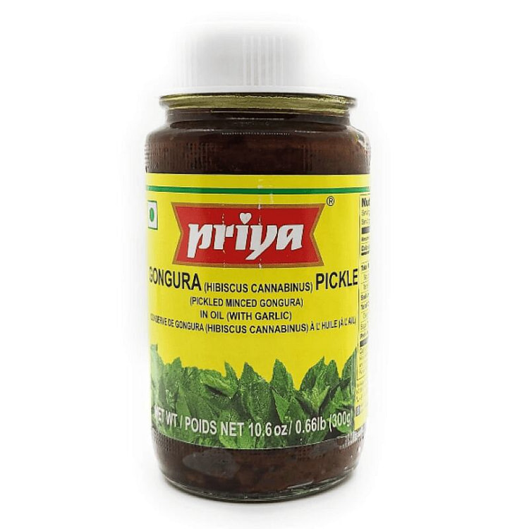 Priya Gongura(hibuscus Cannabinus) Pickle 10.6 Oz 10.6 oz
