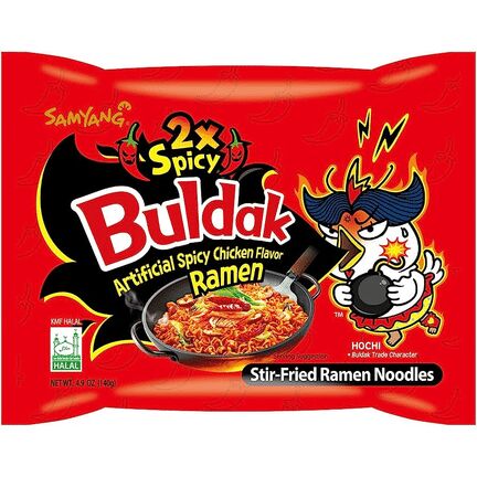 Samyang Buldak 2X Spicy Chicken Instant Noodles 140 g