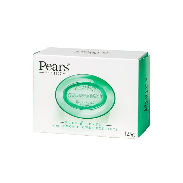 Pears梨牌翡翠绿精油水晶皂125g*1个 1 个