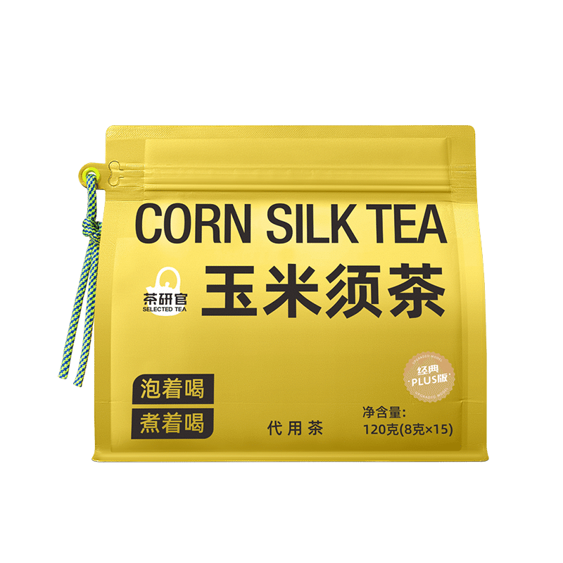 [15 small bags] Tea research officer health tea corn beard tea 120 g