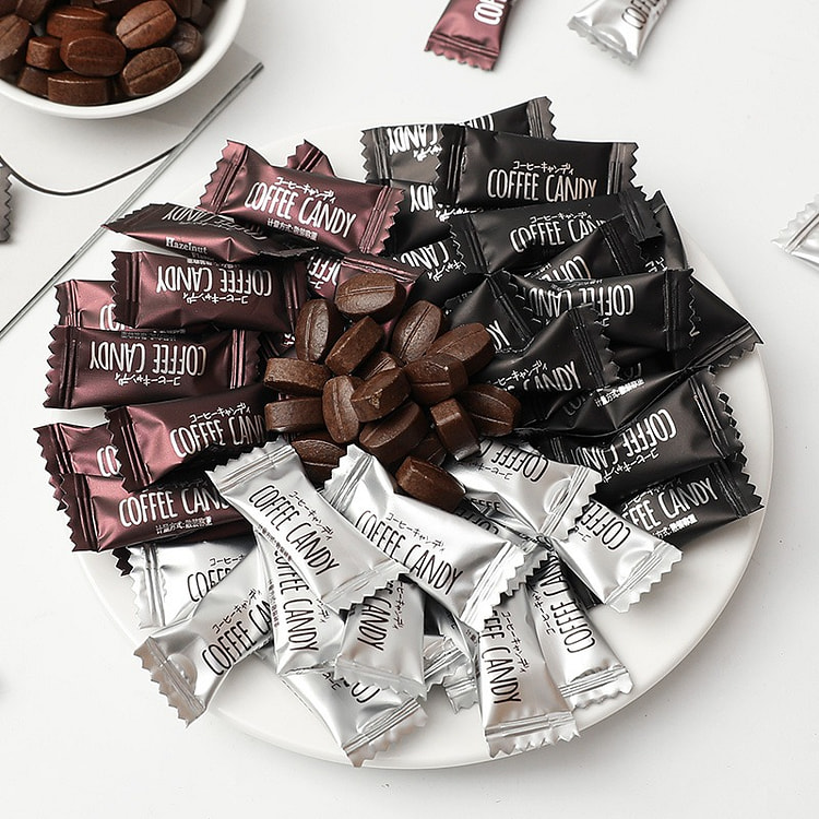 coffee candy糖果咖啡糖咖啡豆糖