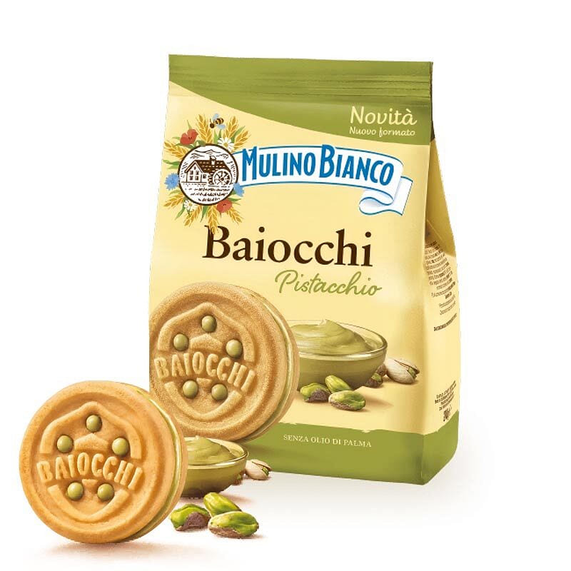 Baiocchi pistachio jam filled biscuits 240g 240 g