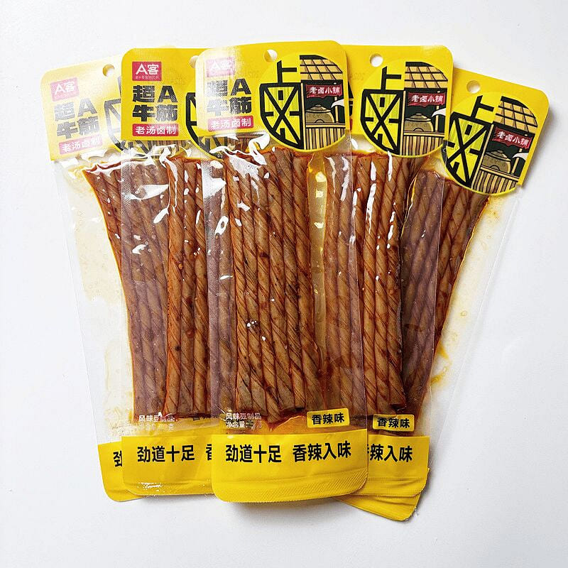 Super A Beef Tendon Bean Rolls Spicy Flavor 29g*5 145 g