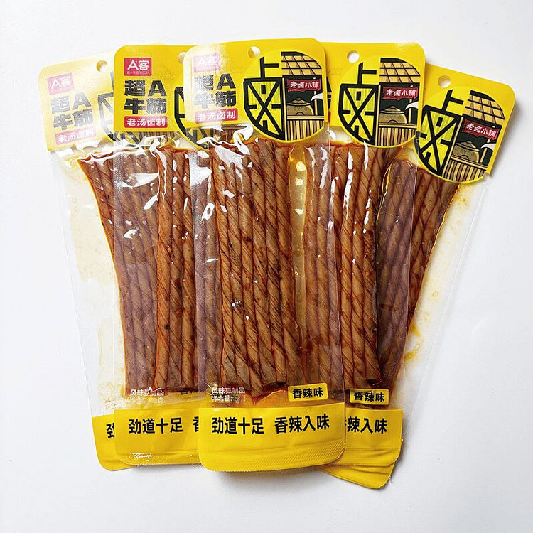 Super A Beef Tendon Bean Rolls Spicy Flavor 29g*5 145 g