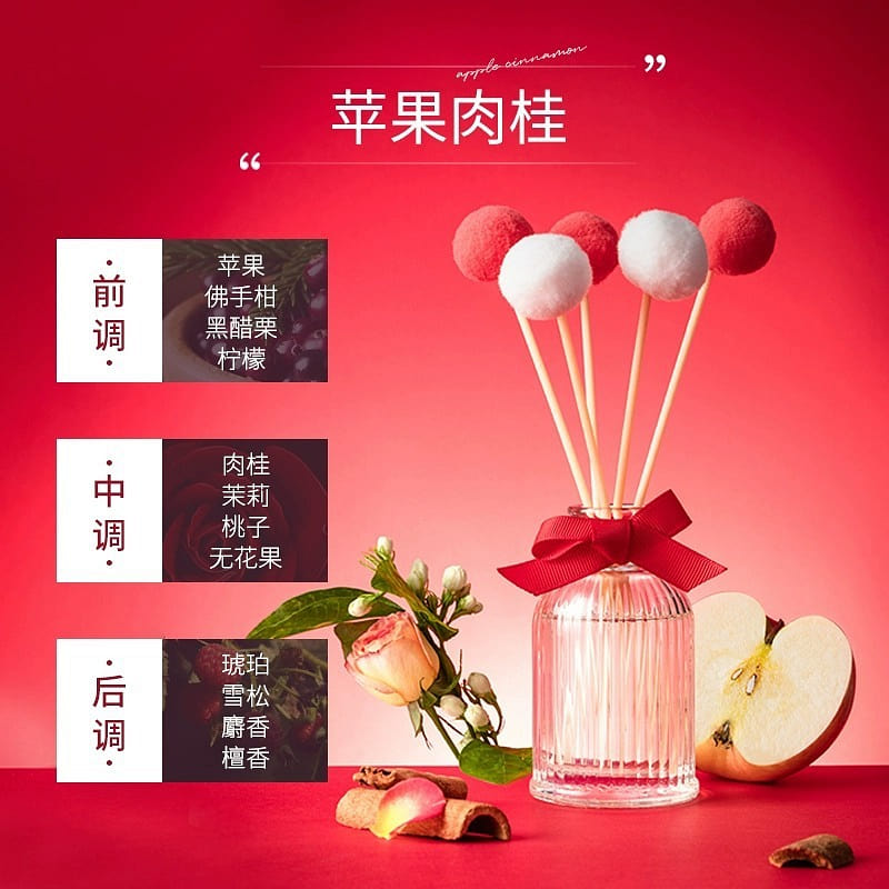 MINISO Flame-Free Aromatherapy Apple Cinnamon 70 ml