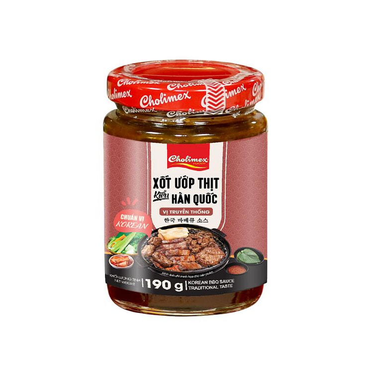 Cholimex Korean BBQ Sauce Tradition Taste 190g