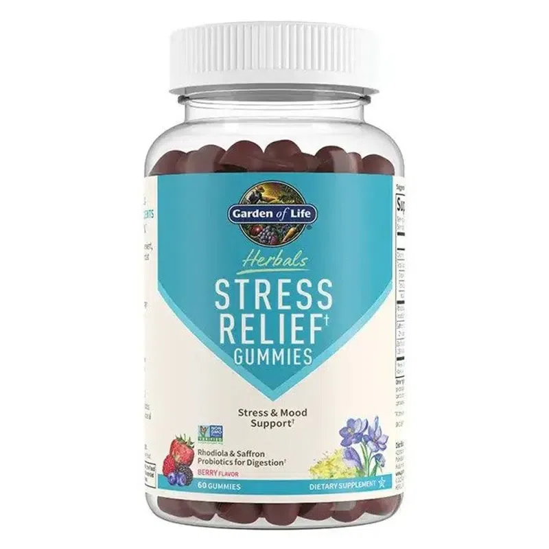 Garden of Life Herbals Stress Relief (60 Gummies) 8.1 oz