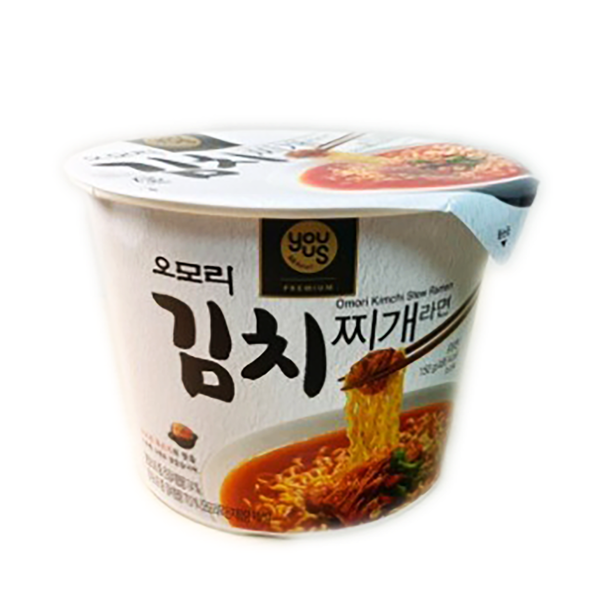 GS25 OMORI Kimchi Stew Ramen Big Bowl Weee!