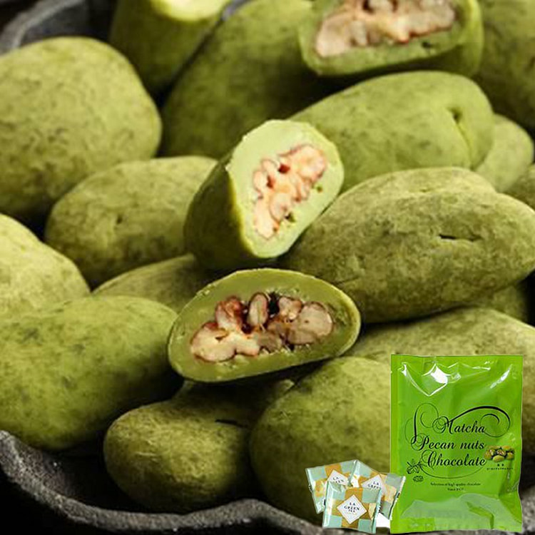Chocolate Royal Salon Matcha Pecan 100g/túi