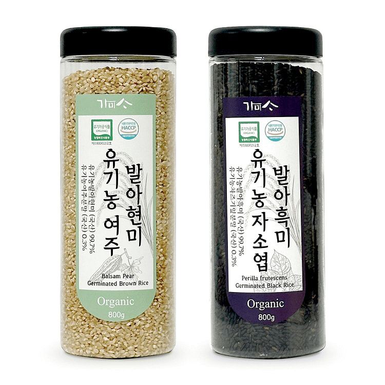 Gamisa Organic Sprouted Black Rice & Brown Rice