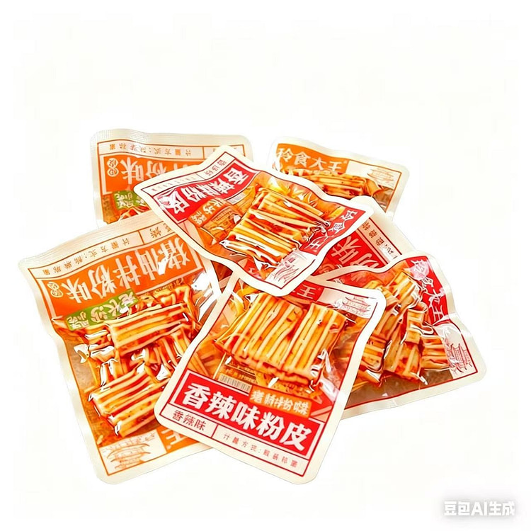 玲食大王 麻辣凉皮辣条18g*10包 180 克