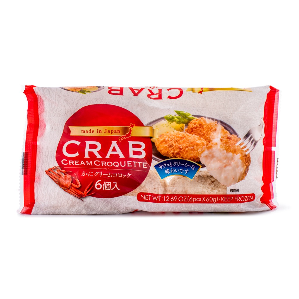 カニクリームコロッケ 6個入 12.6 オンス - Weee!