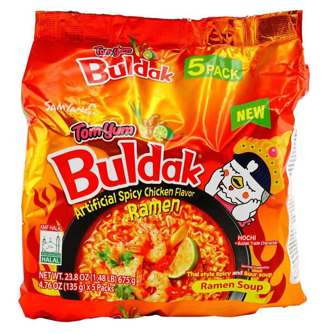 Samyang Buldak Tom Yum 4.76oz Pack of 5 1 each