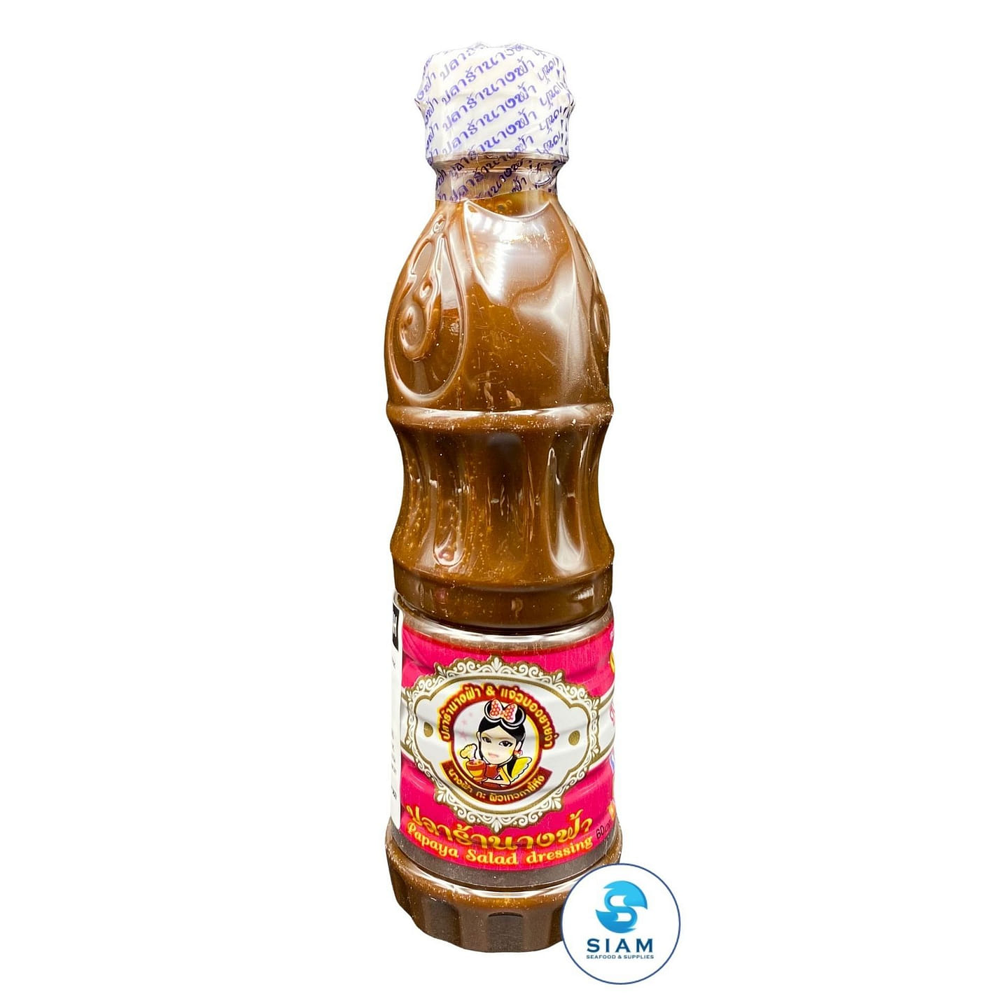 Nang Fah Fermented Fish Sauce (Plara), White Cap 13.52 fl.oz