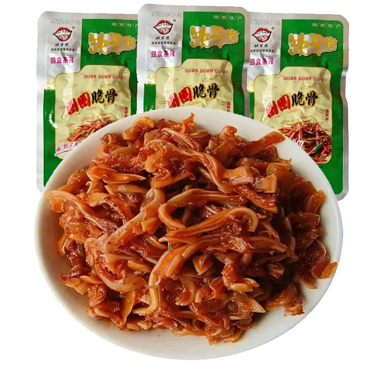 Pork crispy bones super spicy 20 packets