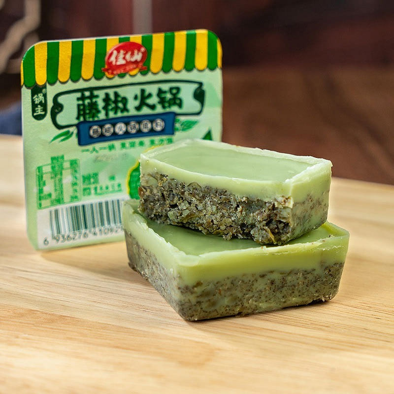 重庆火锅底料藤椒青花椒菌汤番茄麻辣小块装 锅主青花椒火锅底料50g 50 克