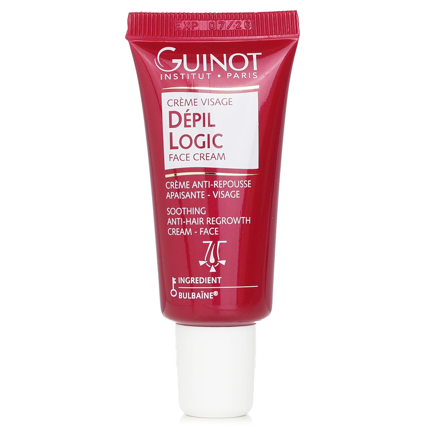 Lait Corporel Guinot Dépil Logic - Anti-repousse Apaisant 125ml - Exp 02/24