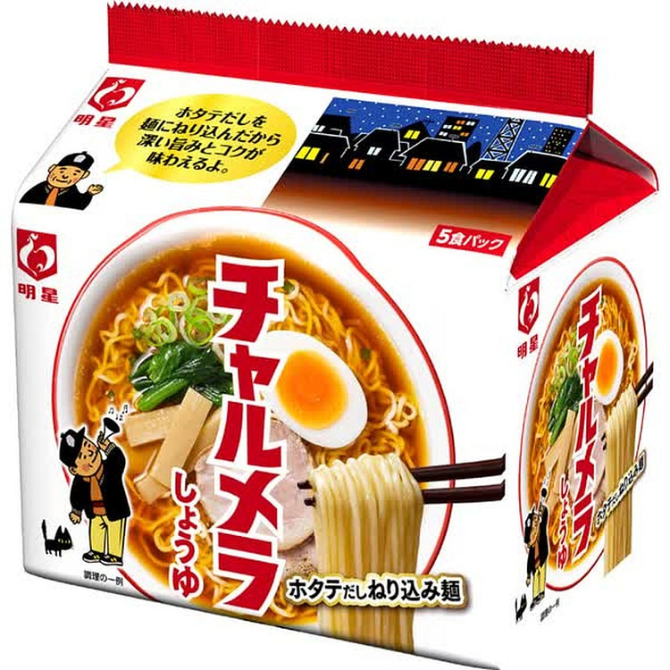 Myojo Charumera Soy Sauce Ramen 5 Meals Pack