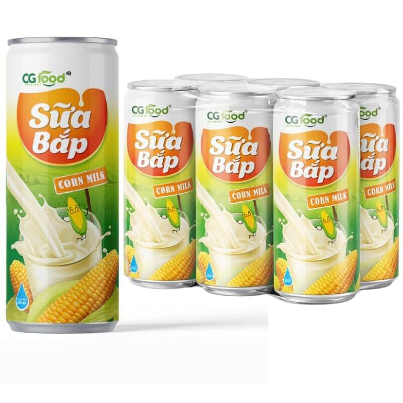 CG Food Corn Milk Drink – 11oz 6 can