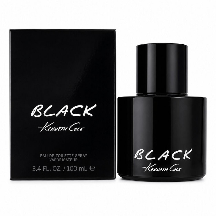 Black Kenneth Cole 男士古龙水 1 盒