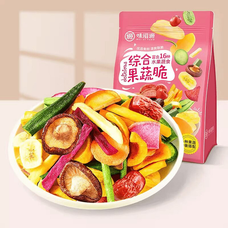 味滋源综合果蔬脆蔬菜干500g 500 克