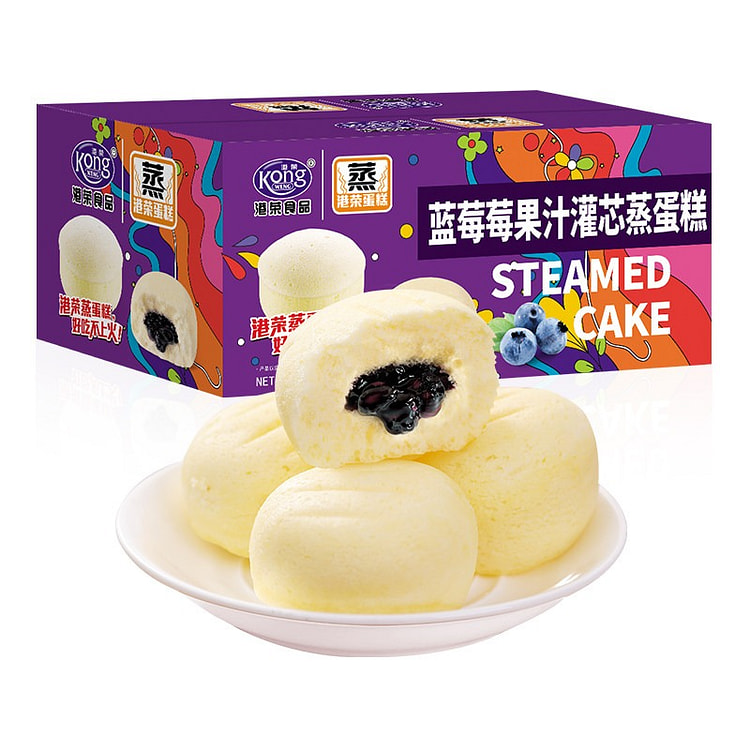 Hong Kong Blueberry Sandwich Cake Breakfast Bread 480 g