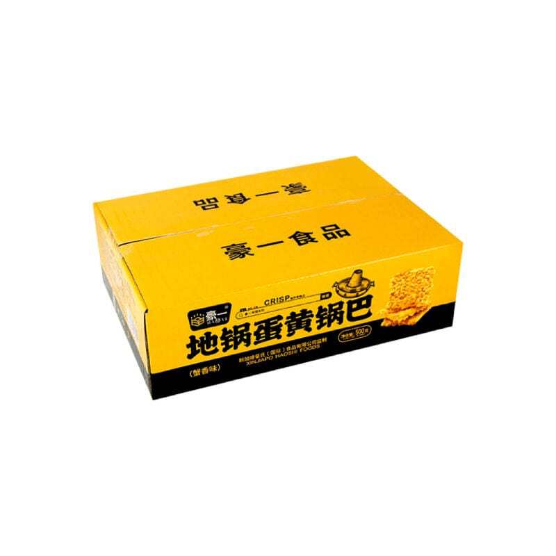 Crispy Rice Salted Egg Yolk Crackers 500 g