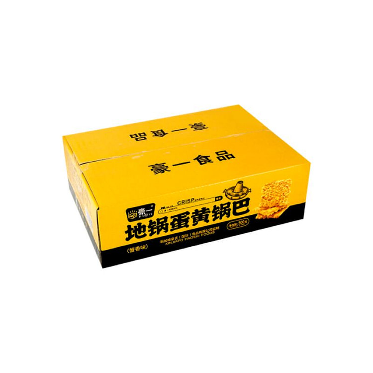 豪一 地锅蛋黄锅巴 蟹黄味