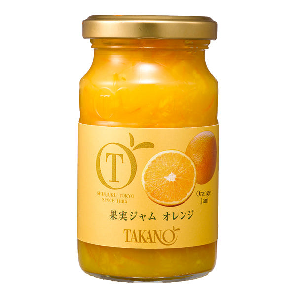 新宿高野 果実ジャム オレンジ 150g 1 本