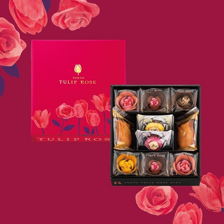TULIP ROSE Valentine Limited Snack Box 10pcs