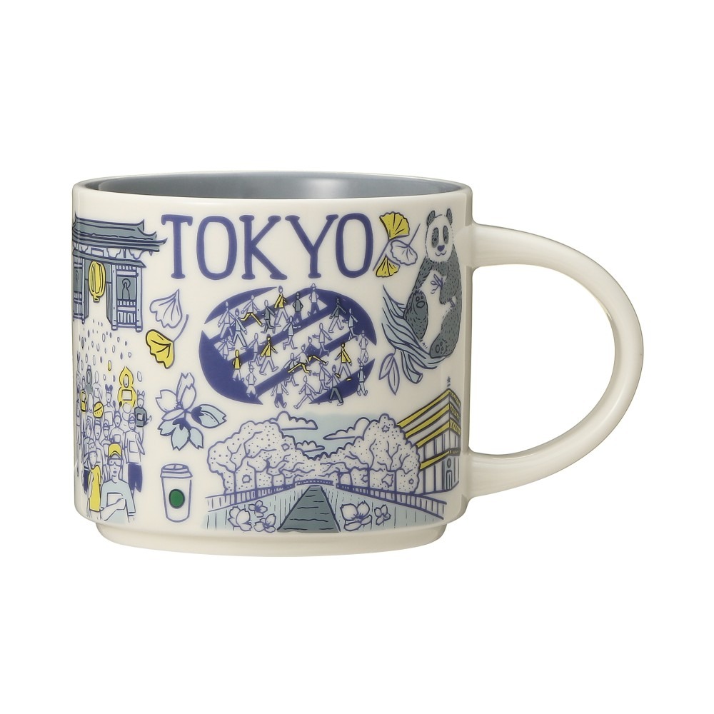【日本直邮】STARBUCKS 星巴克 Been There系列 TOKYO 日本东京限定 水杯 马克杯 容量414ml 1 份