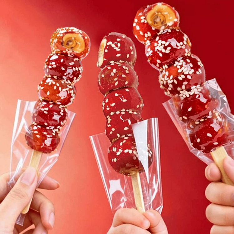 Freeze-dried candied hawthorn skewers 360g 360 g