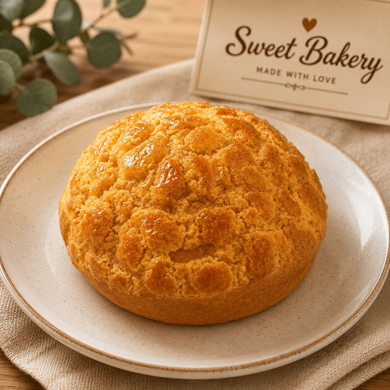 Pineapple Bun 1 each