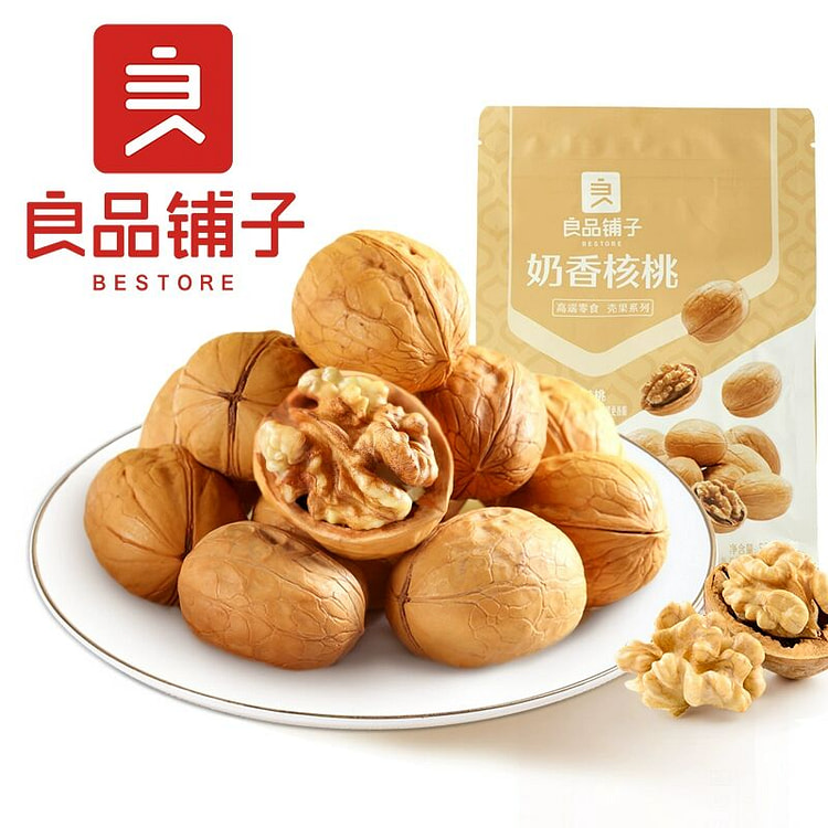 良品铺子奶香薄皮核桃