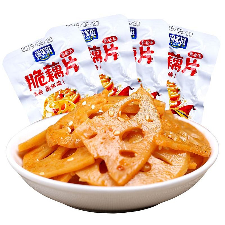 【美国直邮】渝美滋 香辣脆藕片 香辣下饭菜 1个