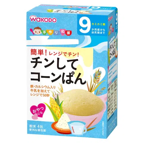 WAKODO Handmade Micorwave Corn Bread 20gx4 packets 1 each