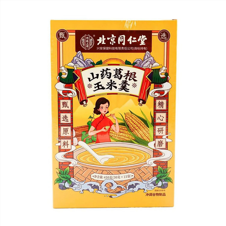 北京同仁堂 山药葛根玉米羹