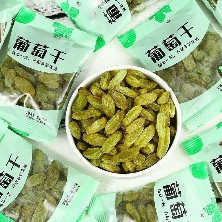 树上熟吐鲁番葡萄干颗粒独立包装无核即食免洗无籽果脯30小包
