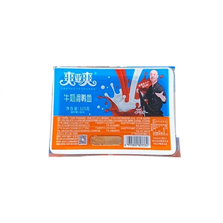 爽亚爽牛奶滑鸭血 325g*1盒 325 克