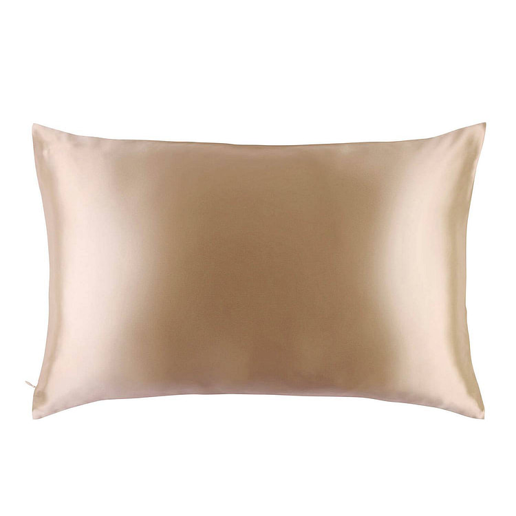 Natural Mulberry Silk Pillowcase (19 Momme) Standard / Beige