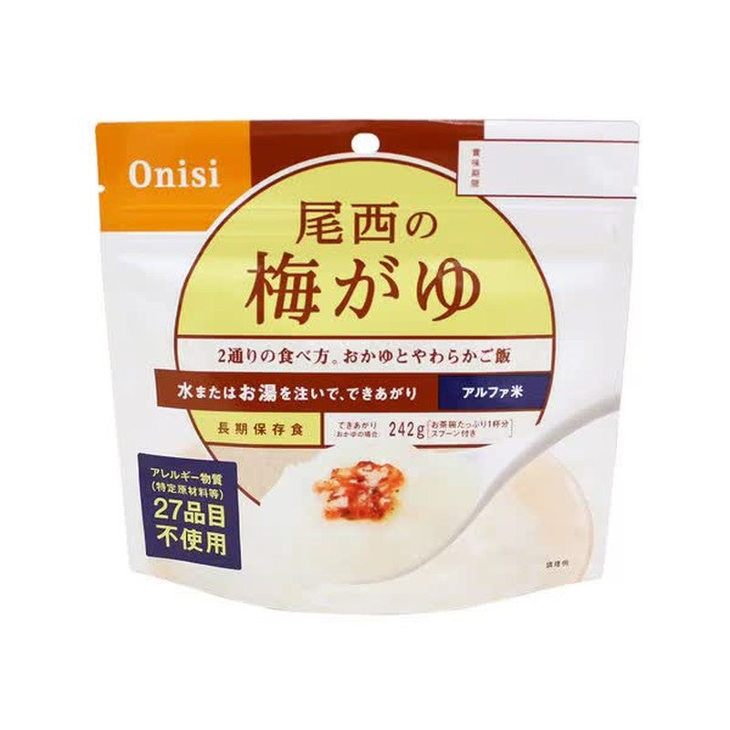大西食品梅子粥長期保存 1 份
