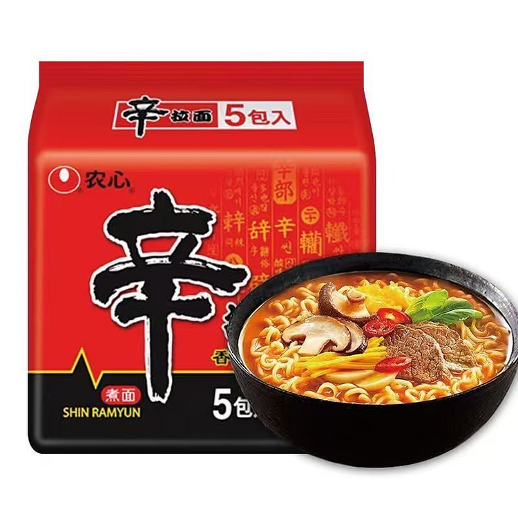 Nongshim Classic Korean Instant Noodles 600g 600 g